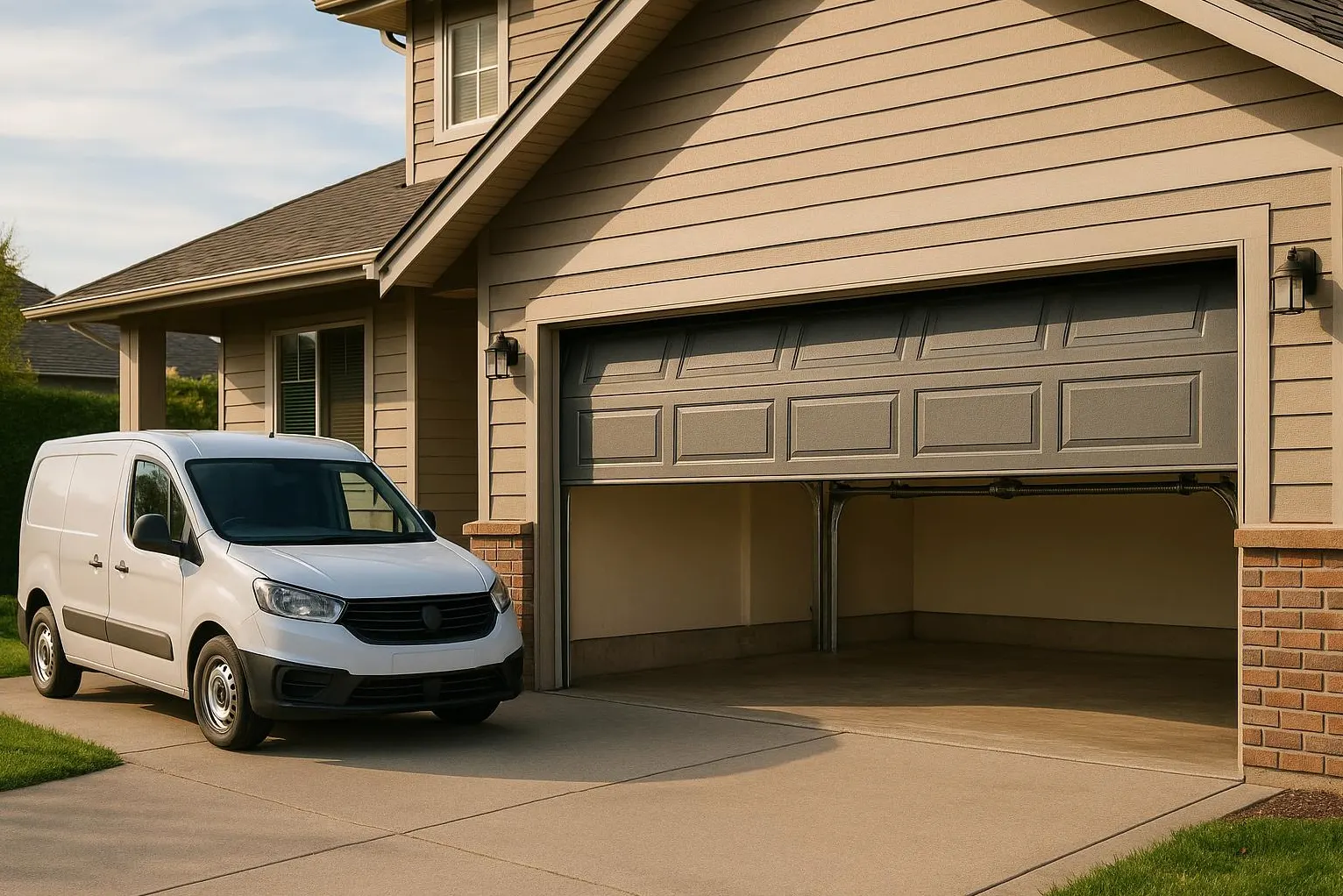 Garage Door in Newport